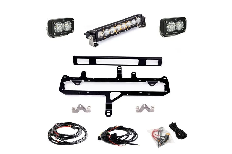 2024  Toyota Tacoma Baja Designs S8 10in / S2 Pro Gille Light Kit - Clear