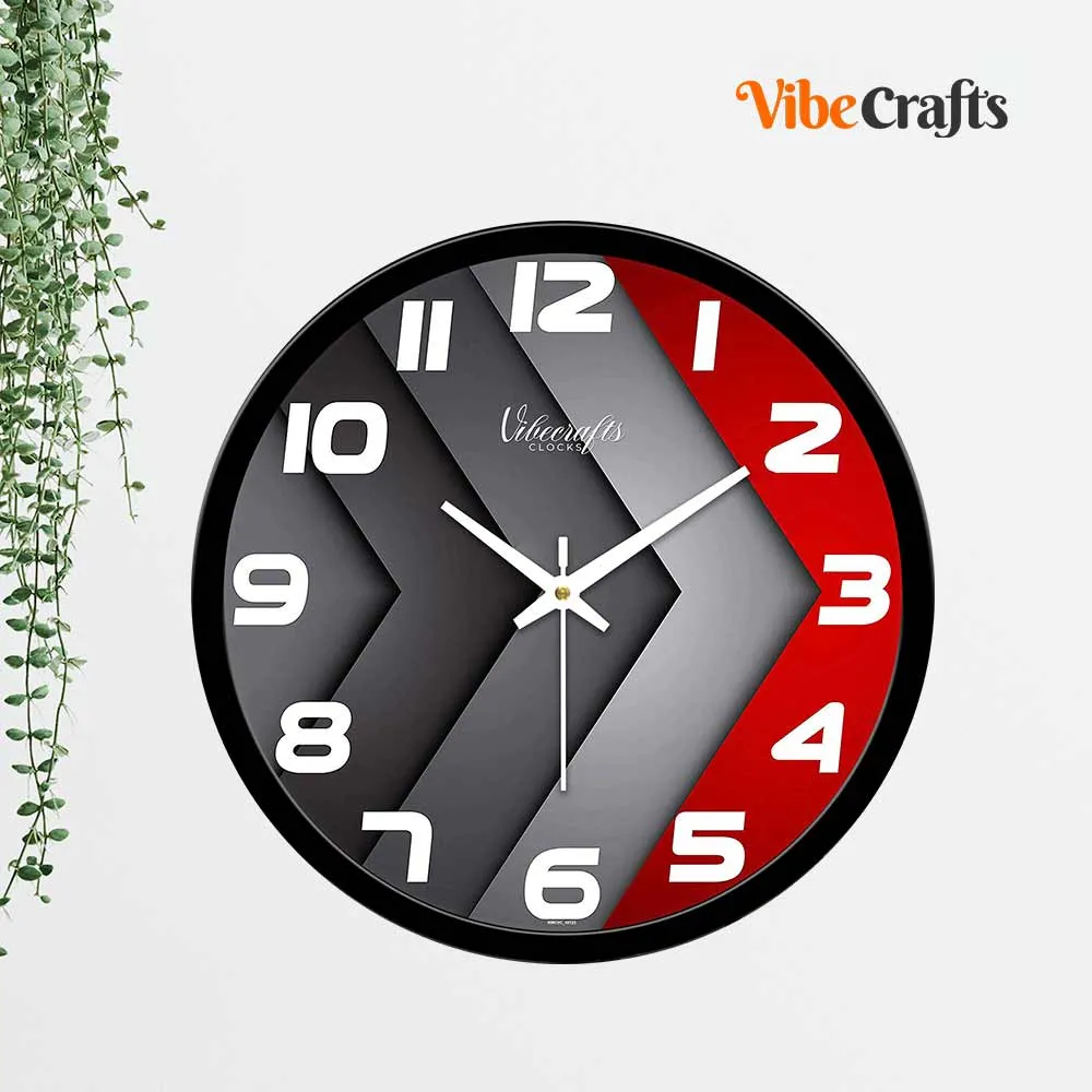 3D Layers Printed Designer Wall Clock