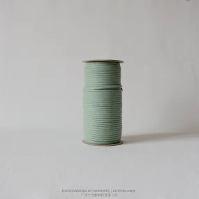 4MM MACRAME BRAIDED - CORED - AVOCADO GREEN