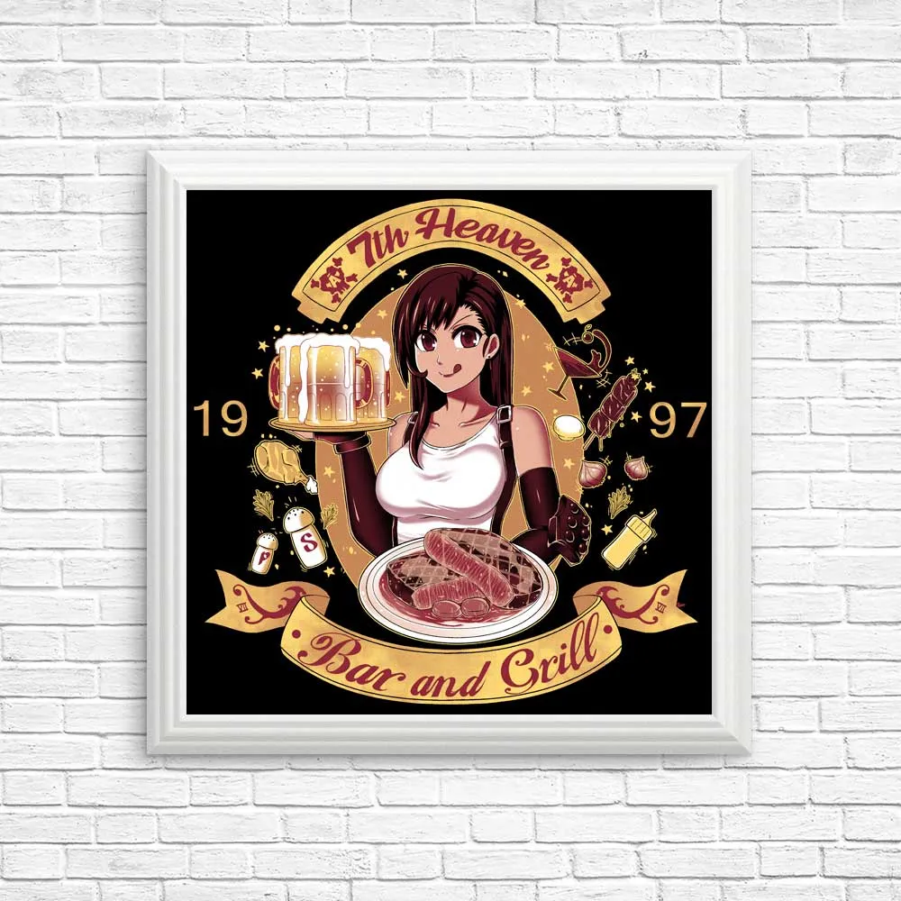 7th Heaven Bar and Grill - Posters & Prints