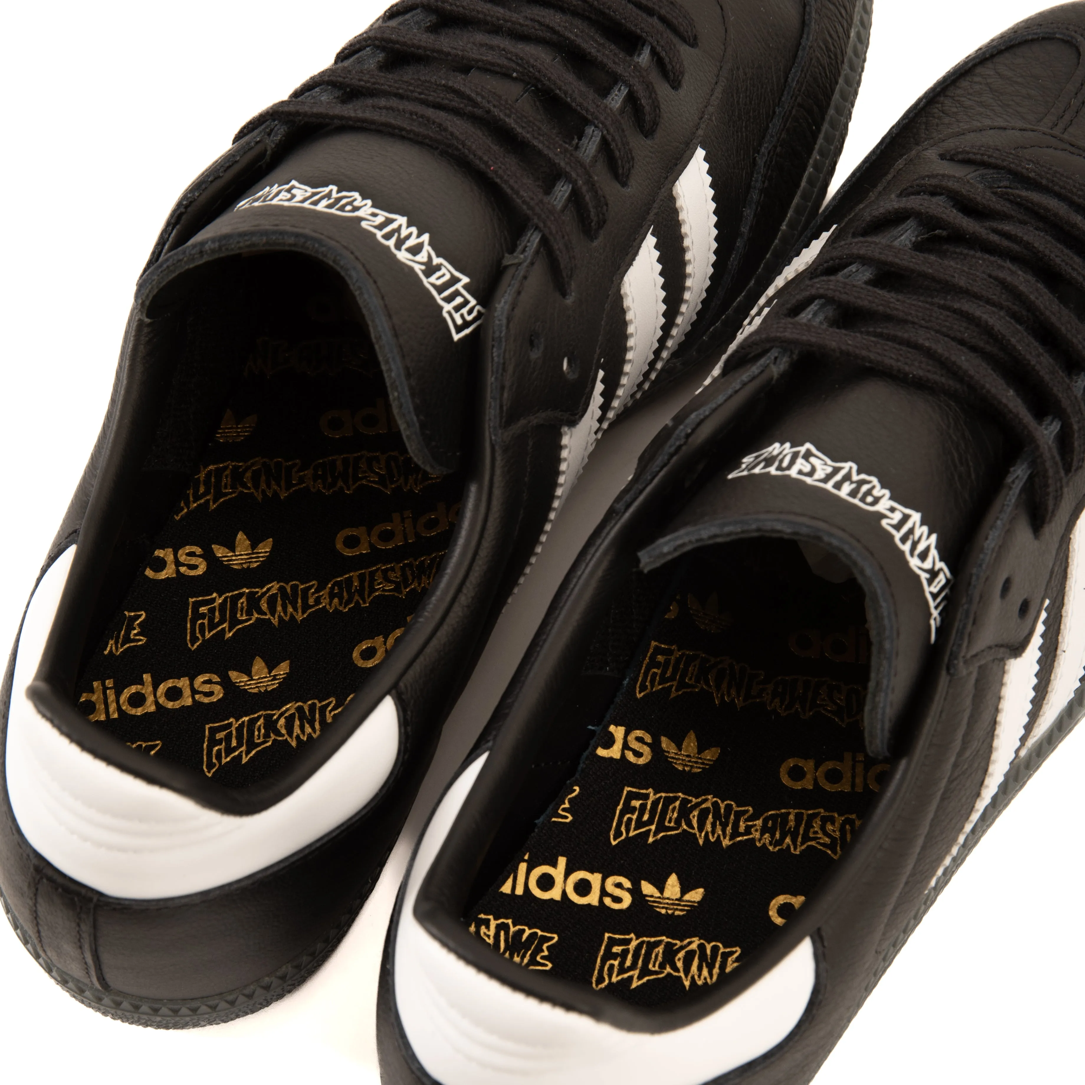 Adidas - FA Samba (Black/White/Gold)