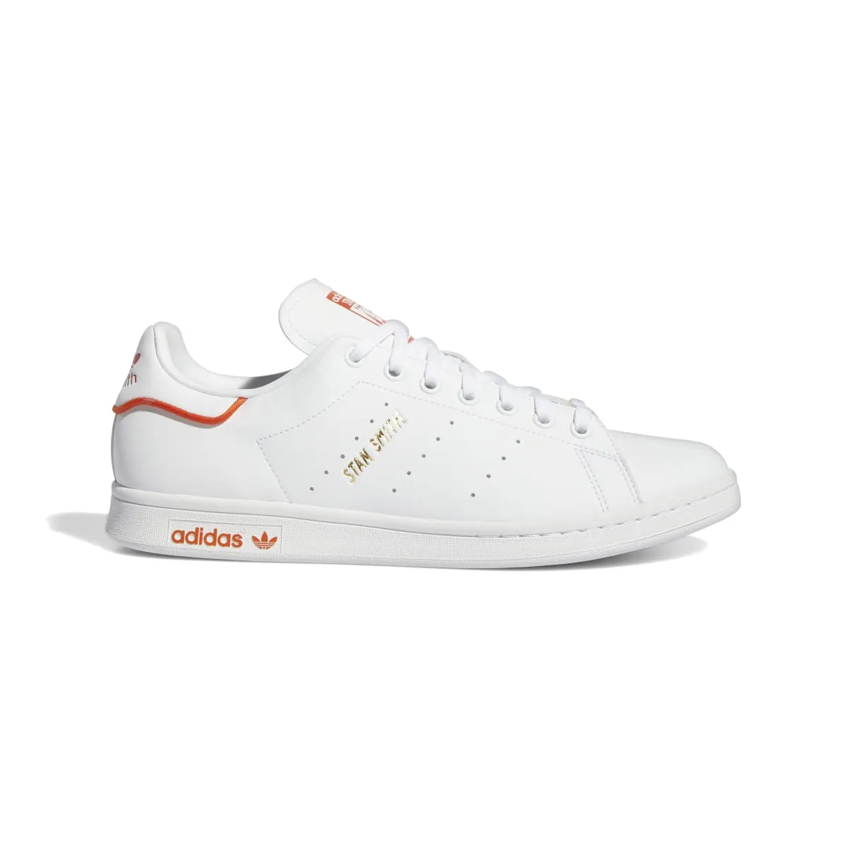 ADIDAS GW0488 STAN SMITH MN'S (Medium) White/White/Green Synthetic Leather Lifestyle Shoes