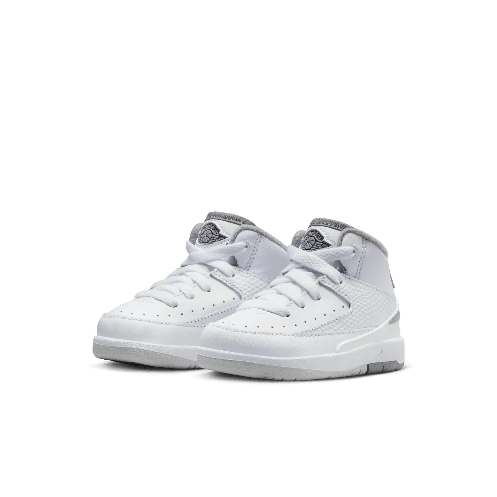 AIR JORDAN 2 RETRO (TD) "WHITE / CEMENT GREY"