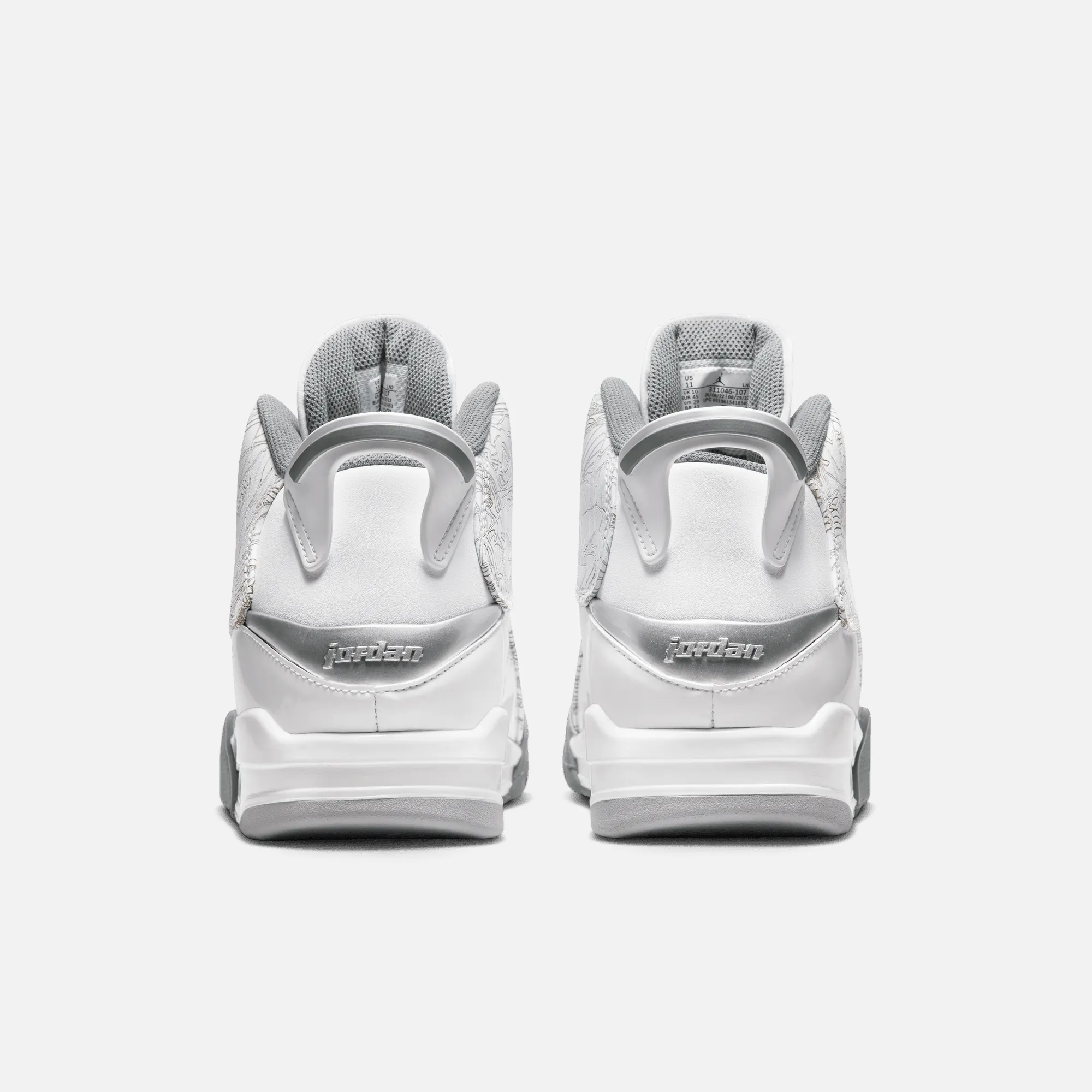 Air Jordan Dub Zero White Cool Grey