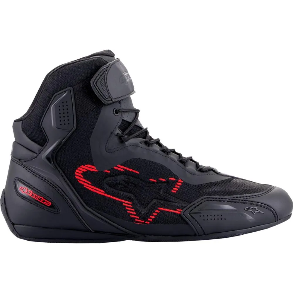 Alpinestars Faster-3 Rideknit Shoes Black / Dark Grey / Red