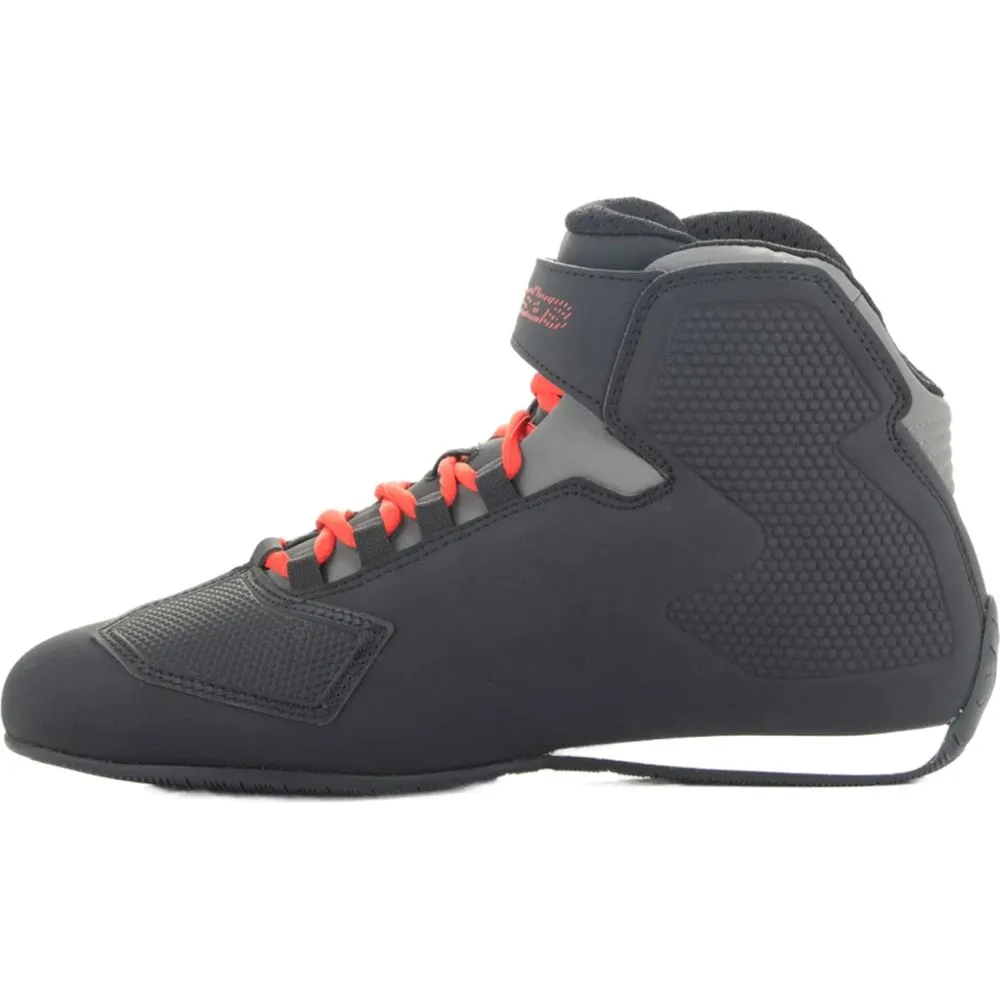 Alpinestars Sektor Riding Shoes Black / Bright Red