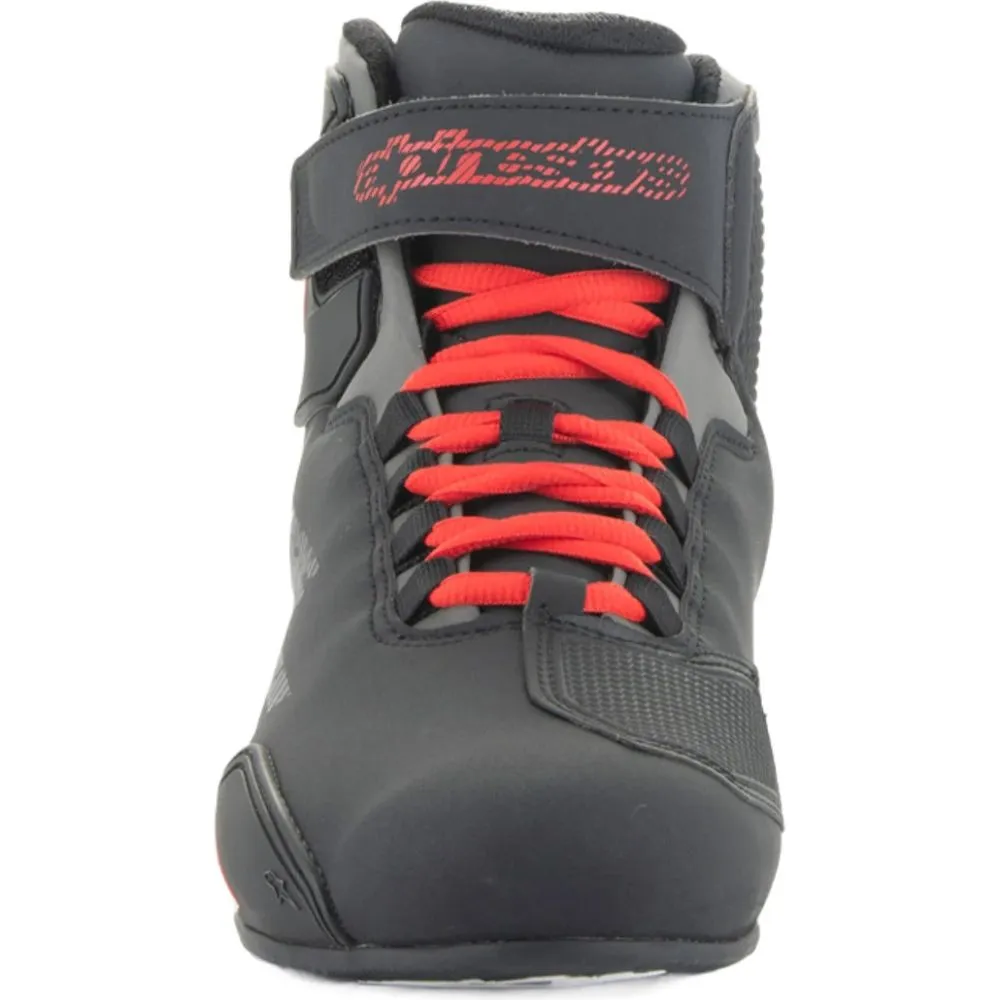 Alpinestars Sektor Riding Shoes Black / Bright Red