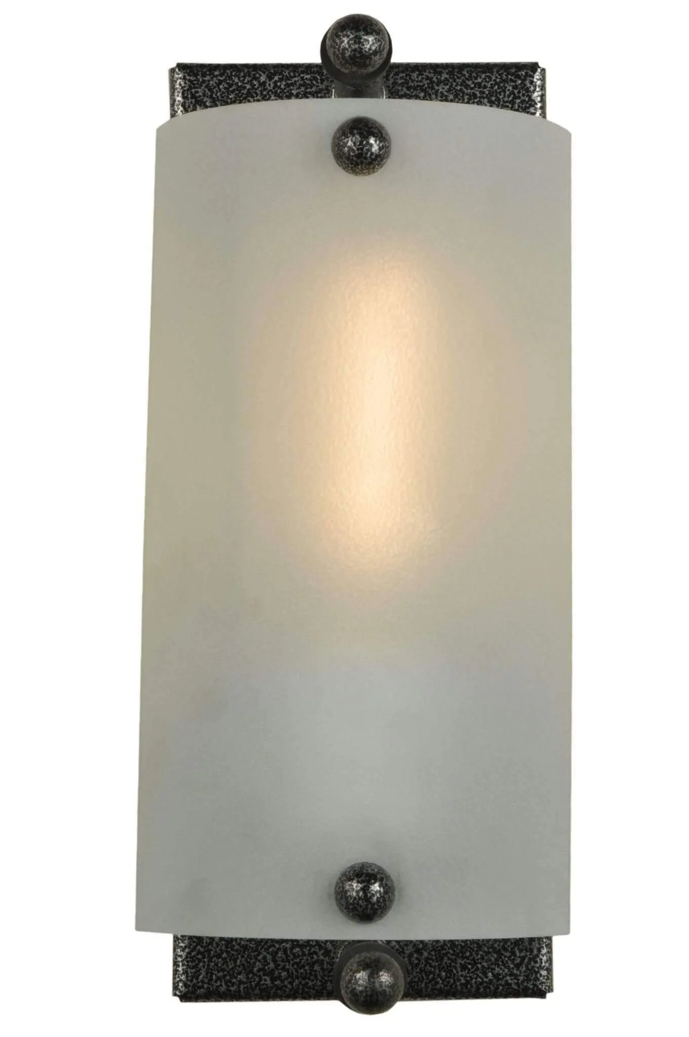 Amber Glass Wall Sconce