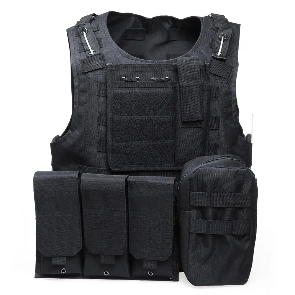 Amphibious Tactical Military Molle Waistcoat Combat Assault Plate Carrier Vest