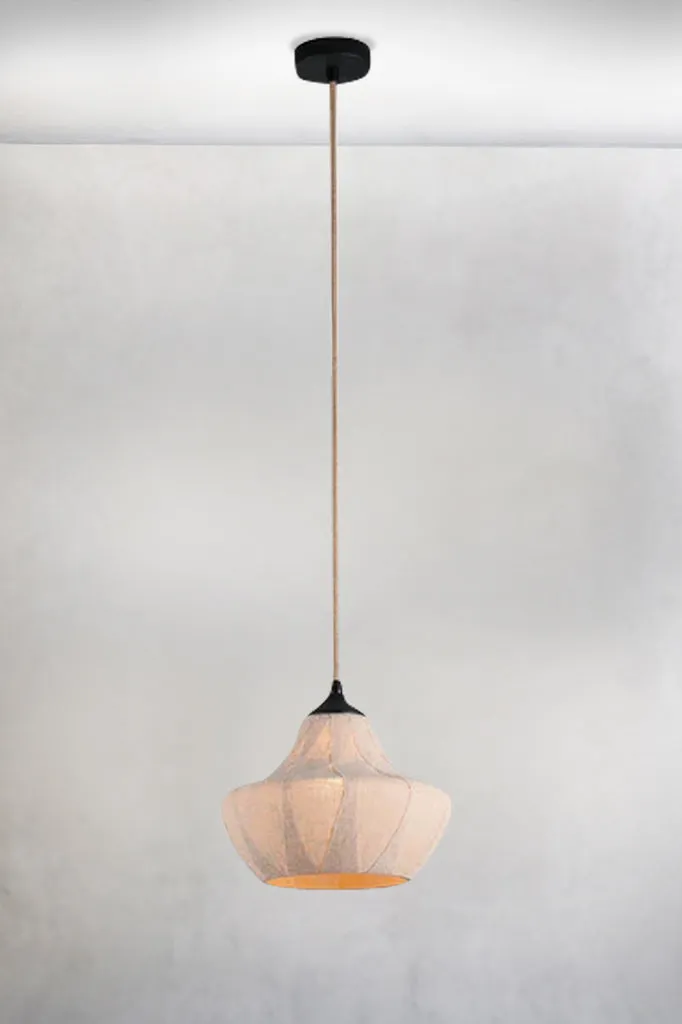 Ansonia Fabric Pendant Lights