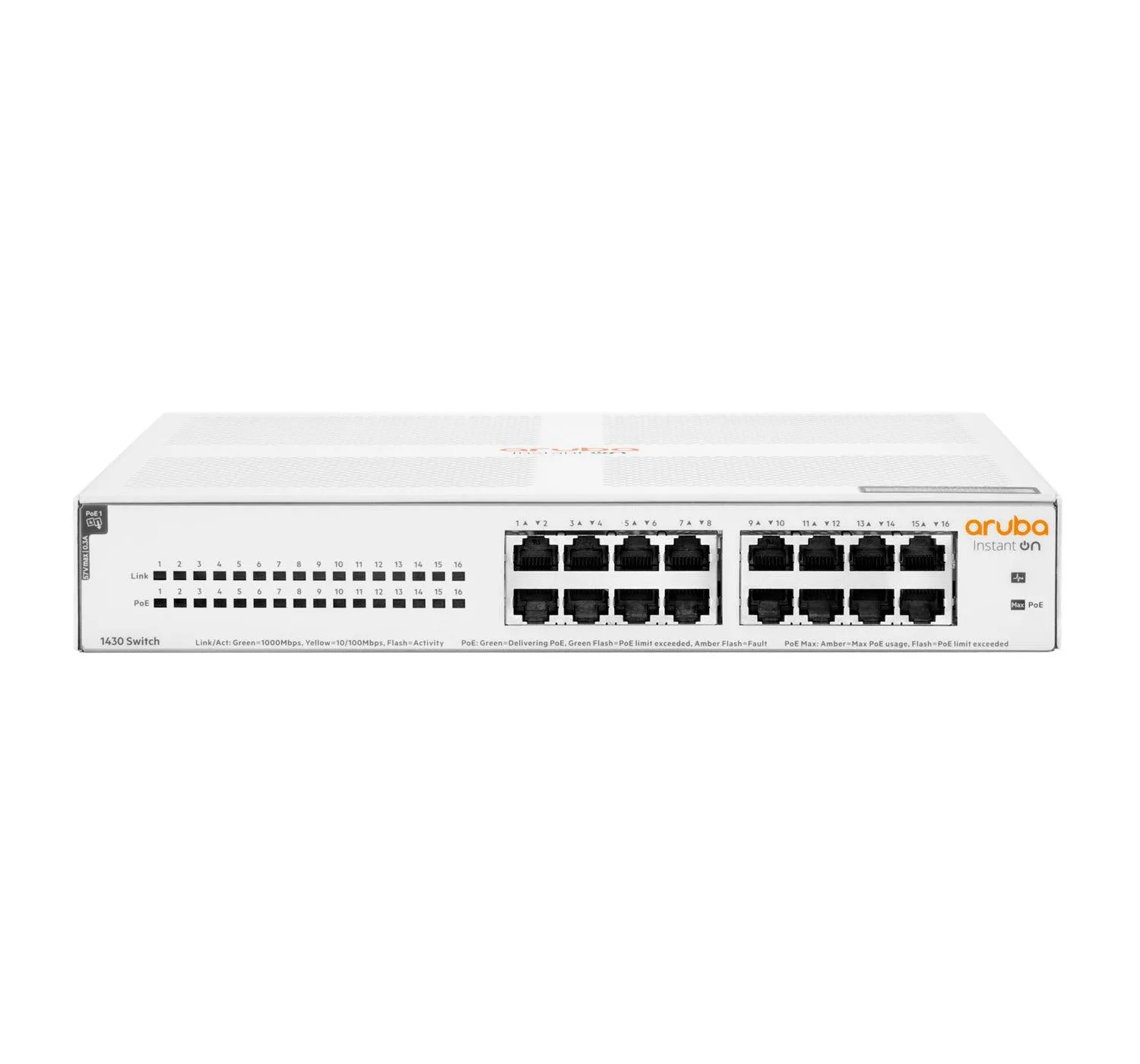 Aruba Instant On 1430 PoE Gigabit Switch