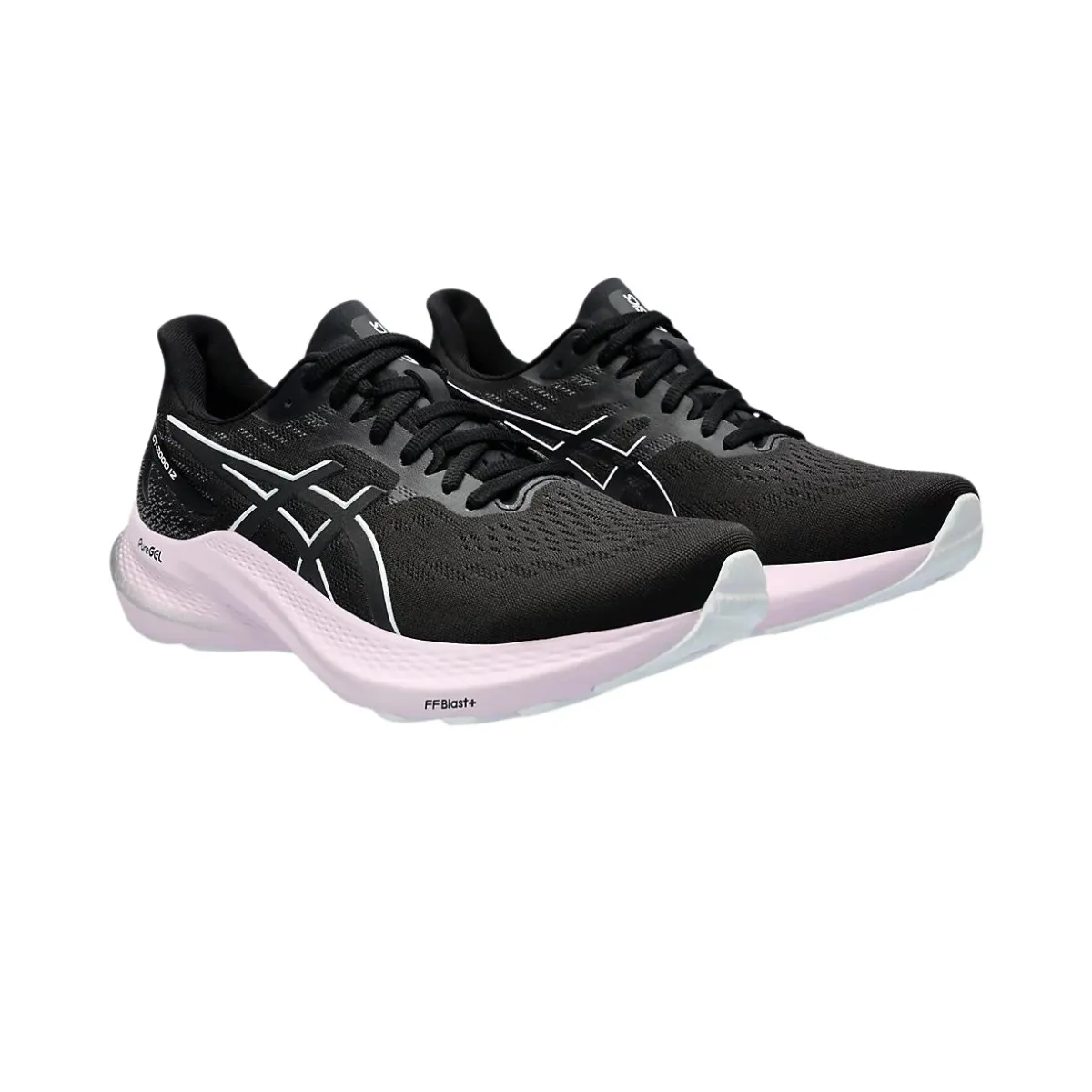 Asics GT-2000 12 Black White SS24 Women's Shoes