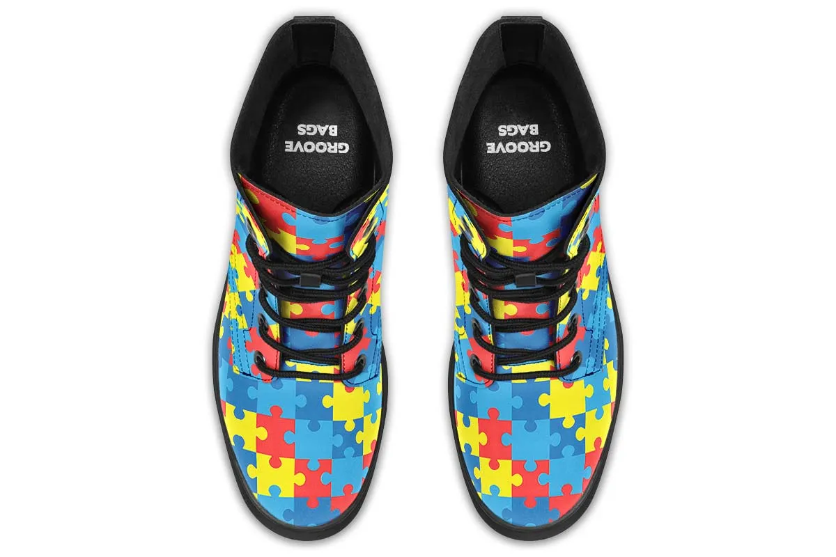 Autism Awareness Boots