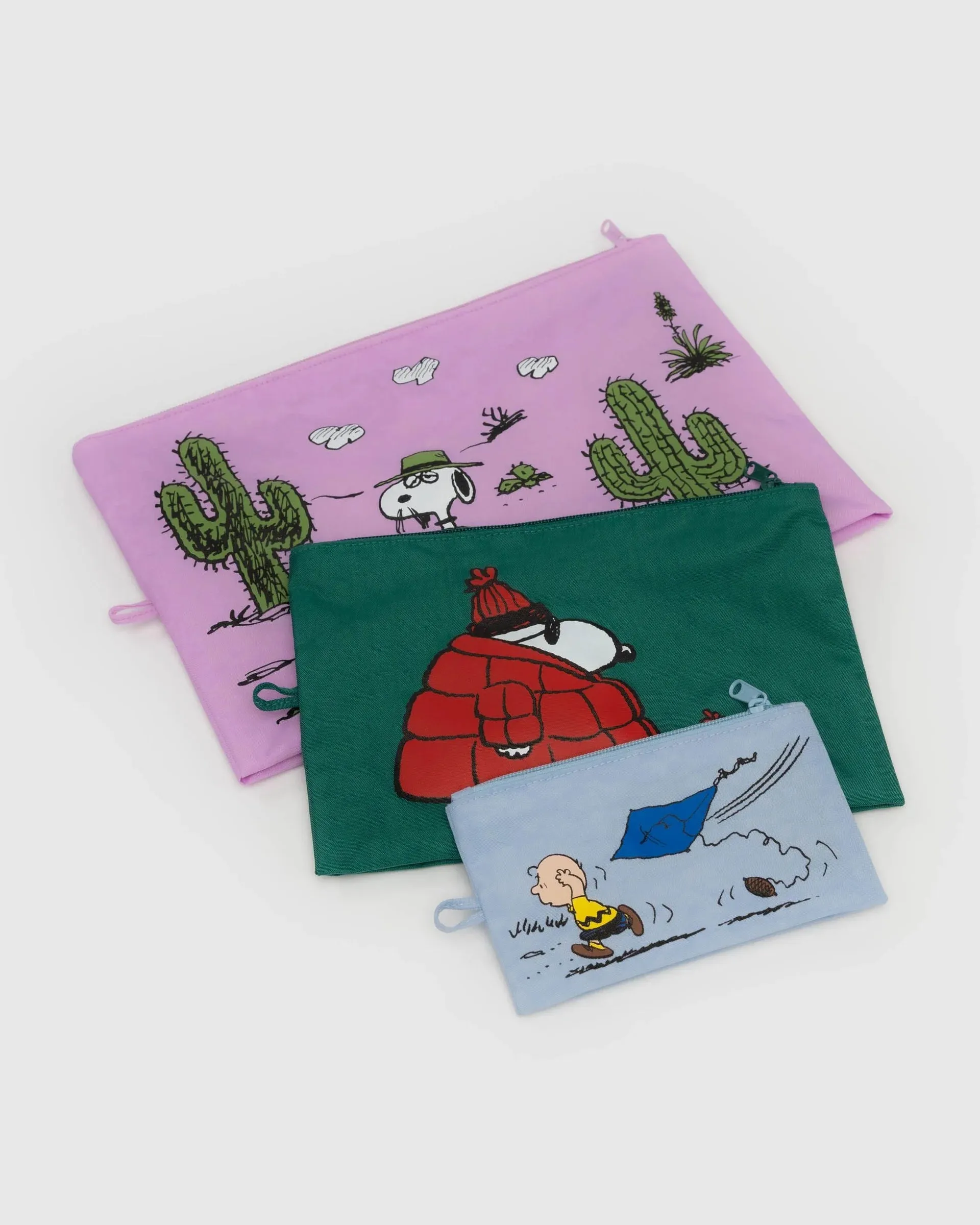 BAGGU x Peanuts Go Pouch Set - Recycled