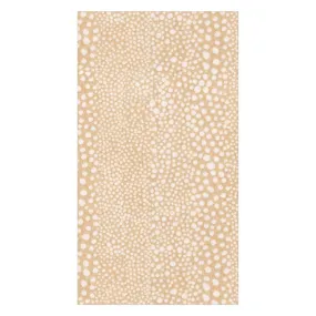 Beige Pebble Paper Linen Guest Towel Napkins