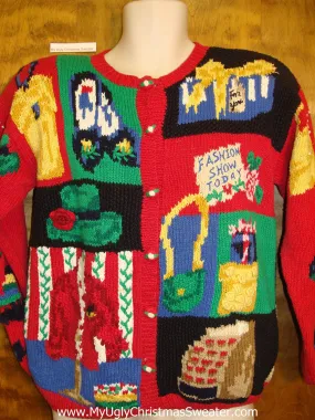 BEST 80s Amazing Ugliest Christmas Sweater