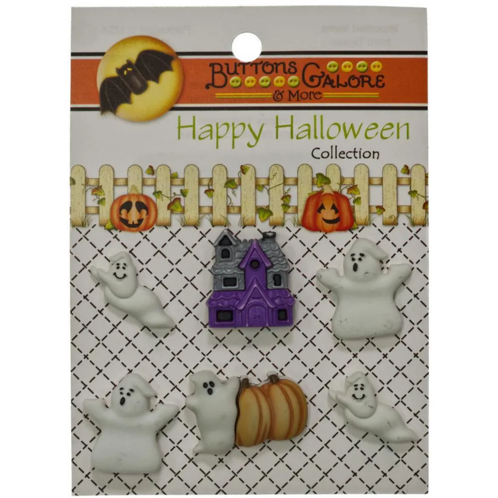 BOO! Buddies 3D Buttons