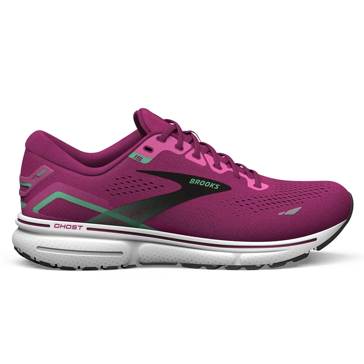 Brooks Ghost 15 Womens | Pink/festival Fuchsia/black