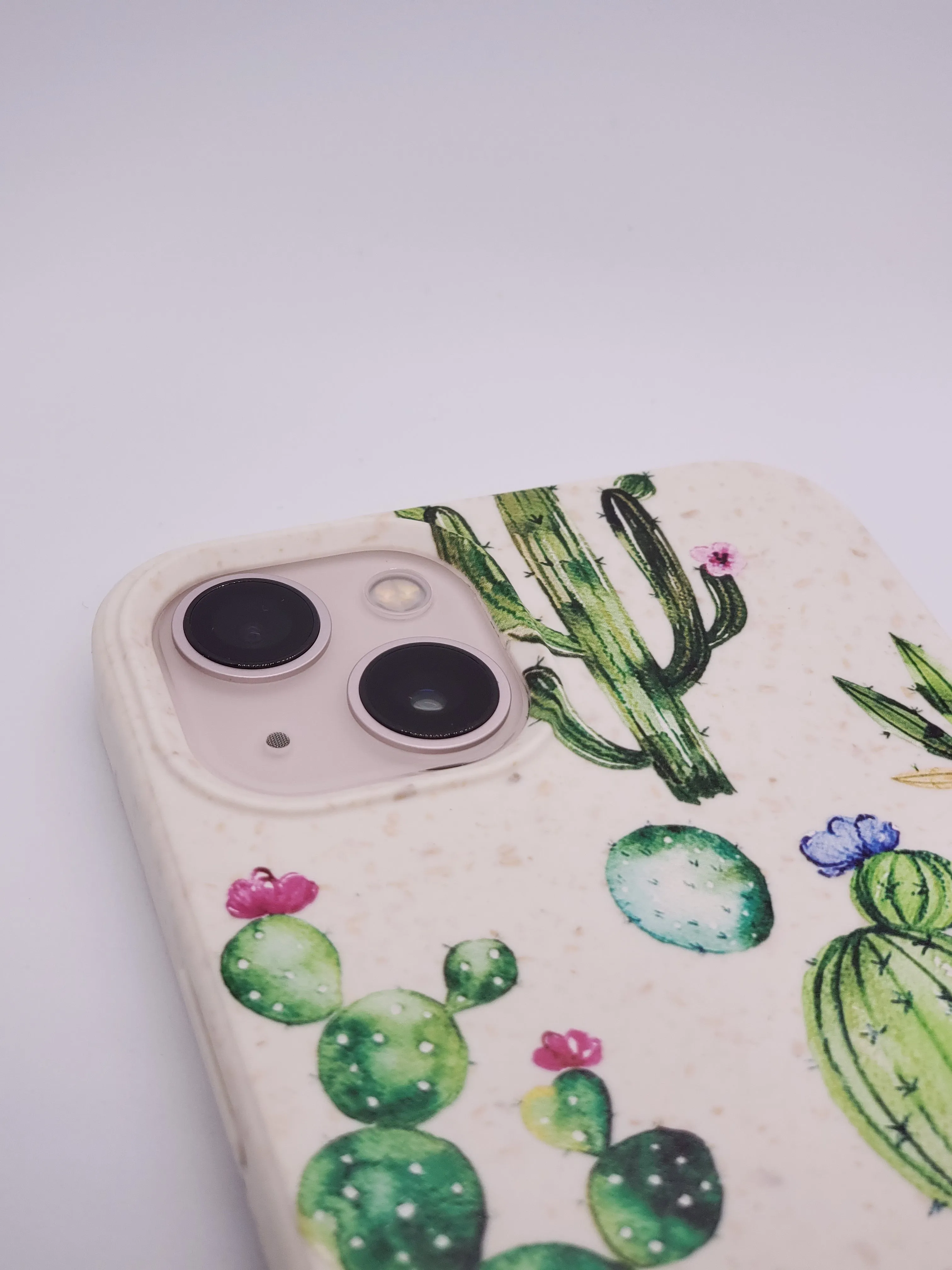 Cactus Flowers Biodegradable iPhone Case