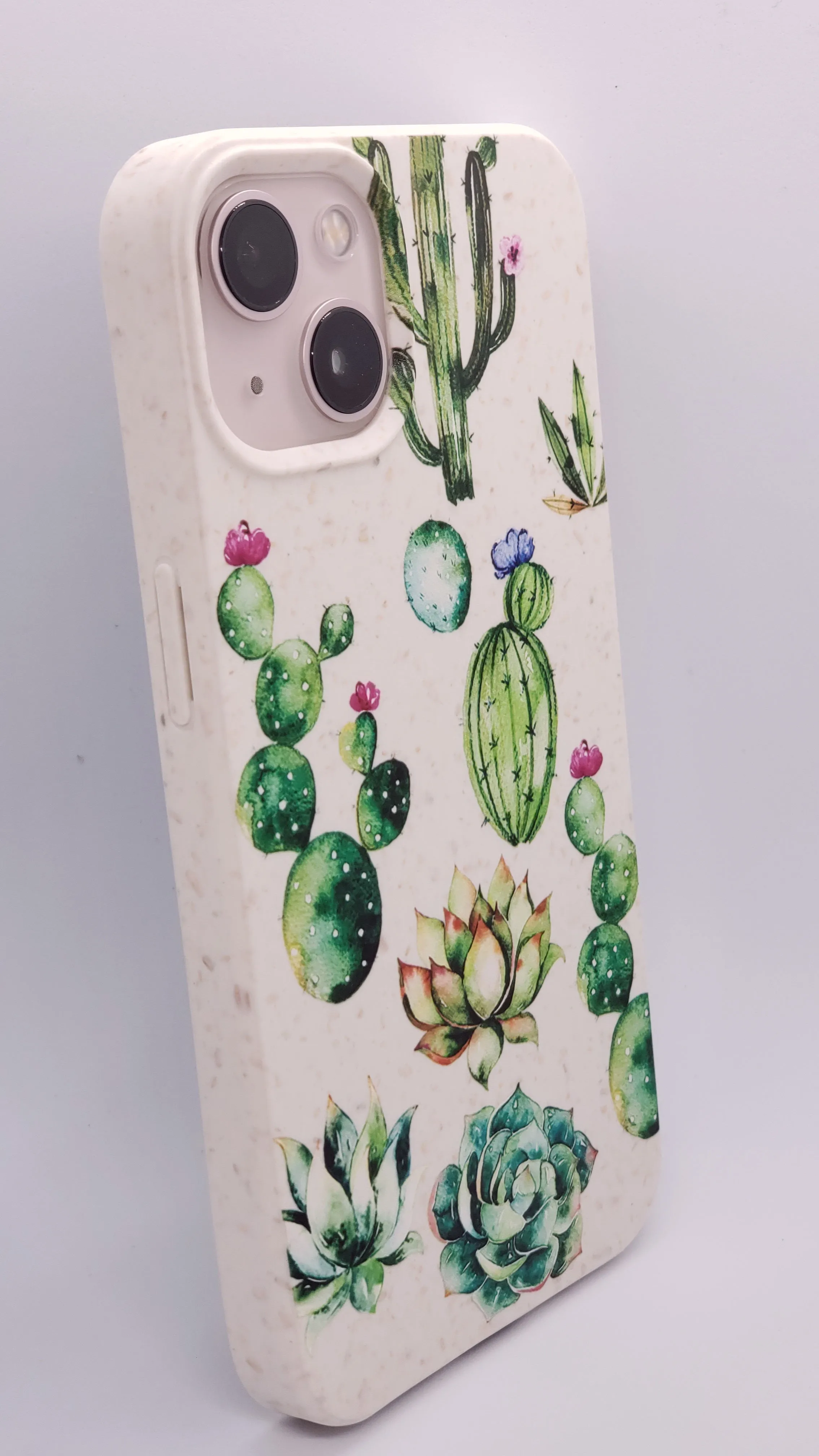 Cactus Flowers Biodegradable iPhone Case