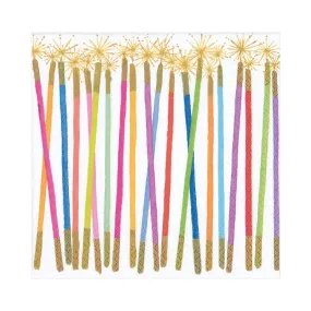 Candle Birthday Napkins