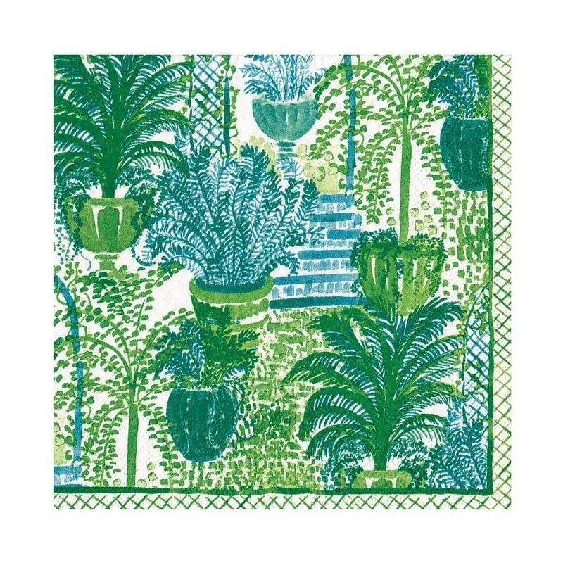 Caspari Garden Arbors Paper Luncheon Napkins - 20 Pack