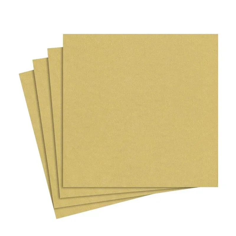 Caspari Gold Luncheon Napkins - 15 Pack