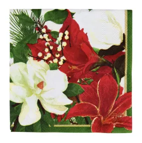 Christmas Garden Cocktail Napkins