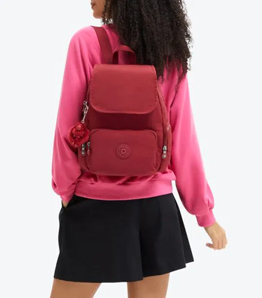 City Zip S Backpack Funky Red