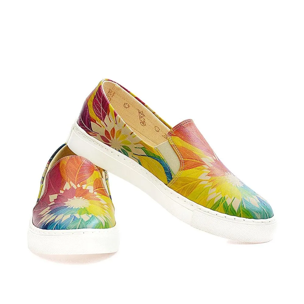 Colored Leaves Sneaker Shoes VN4003