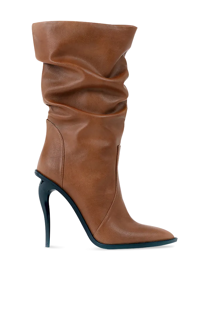 Demeter Slouchy Vegan Leather Boots