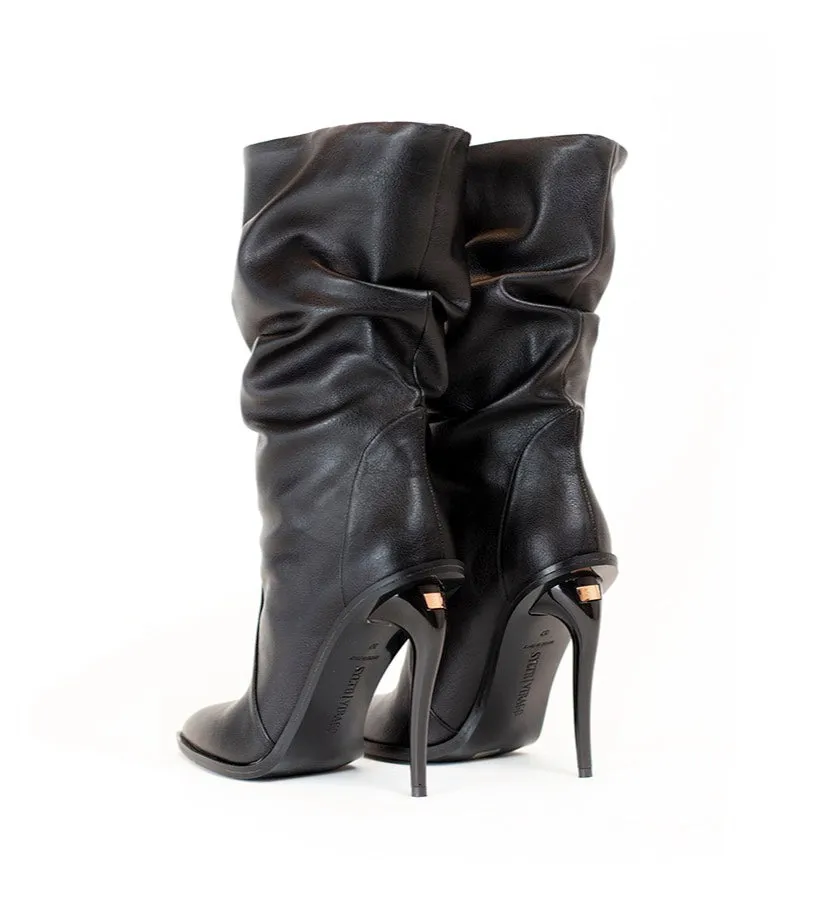 Demeter Slouchy Vegan Leather Boots