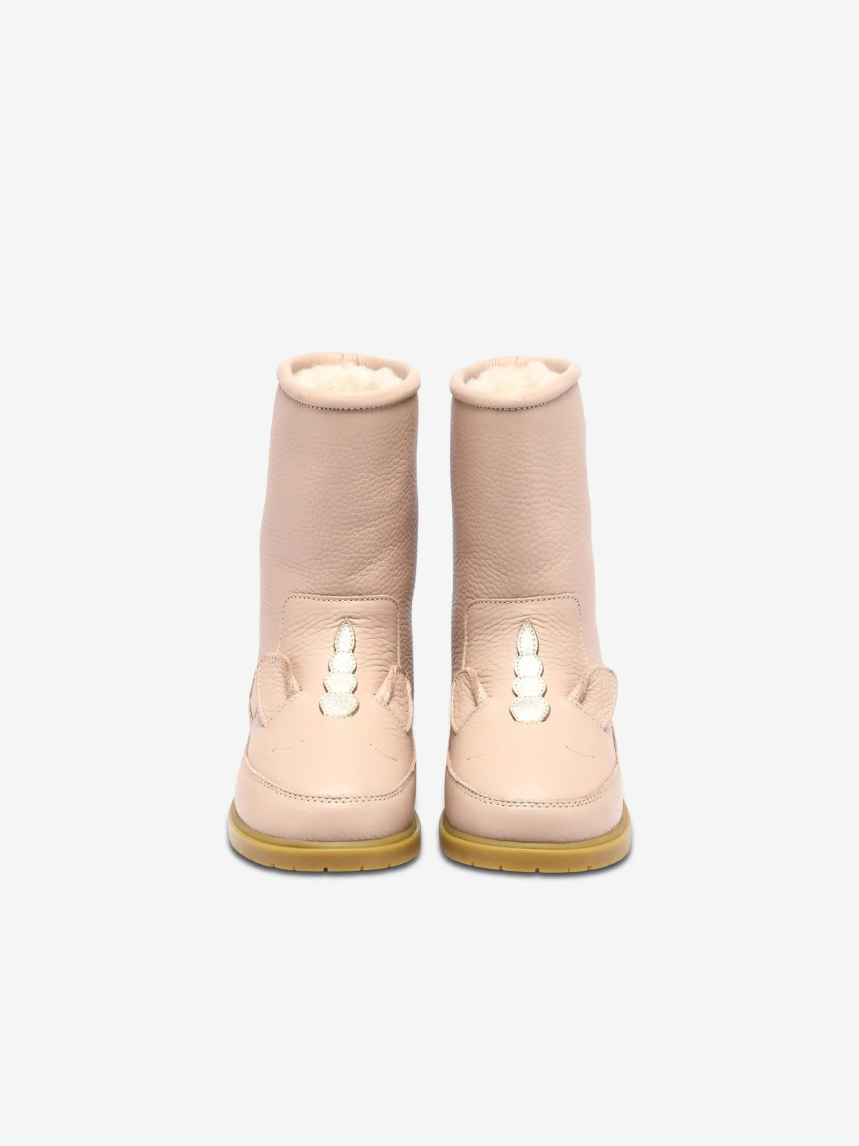 Donsje Girls Wadudu Special Unicorn Boots in Pink