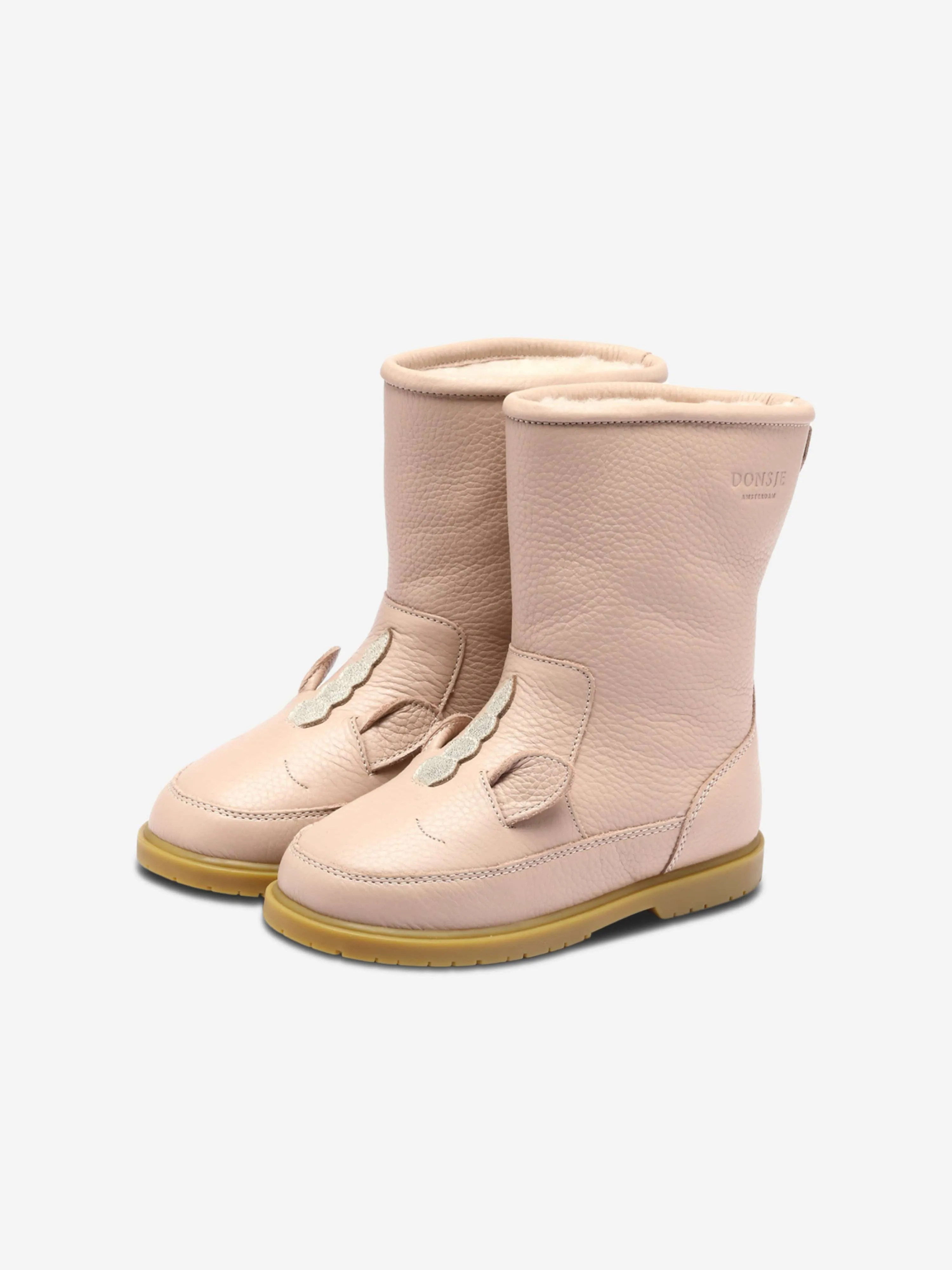 Donsje Girls Wadudu Special Unicorn Boots in Pink