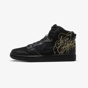 Dunk High Pro 'Faust', Black / Gold