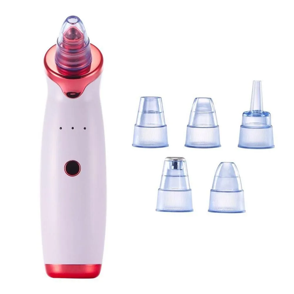 Electric Vacuum Pore Cleaner Blackhead Remover Acne Pores Remove Exfoliating Cleansing Facial Beauty Instrument USB Rechargeable