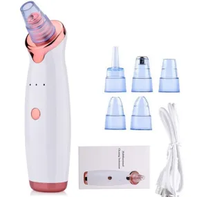 Electric Vacuum Pore Cleaner Blackhead Remover Acne Pores Remove Exfoliating Cleansing Facial Beauty Instrument USB Rechargeable