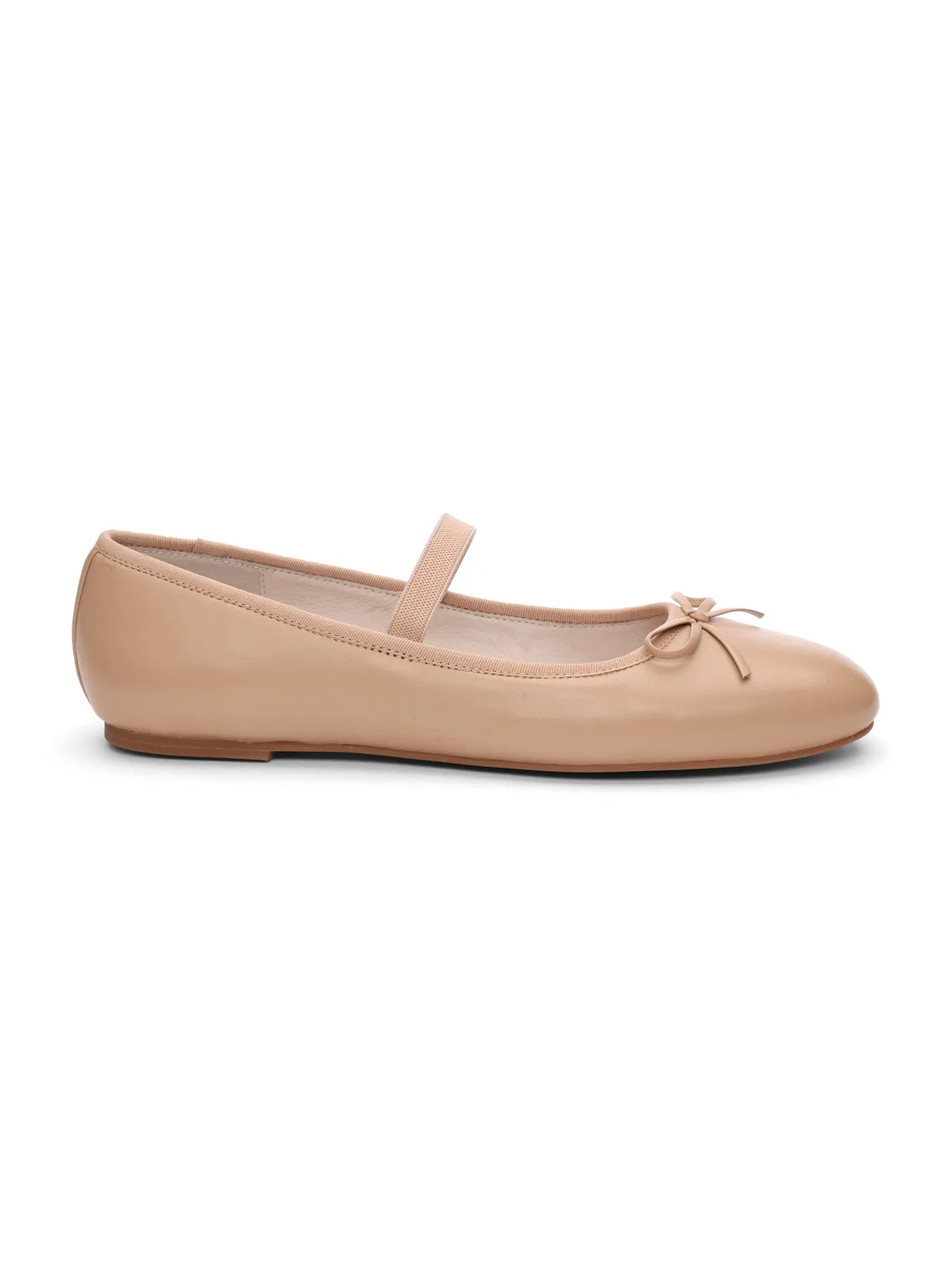 Facile Ballet Flat Nude