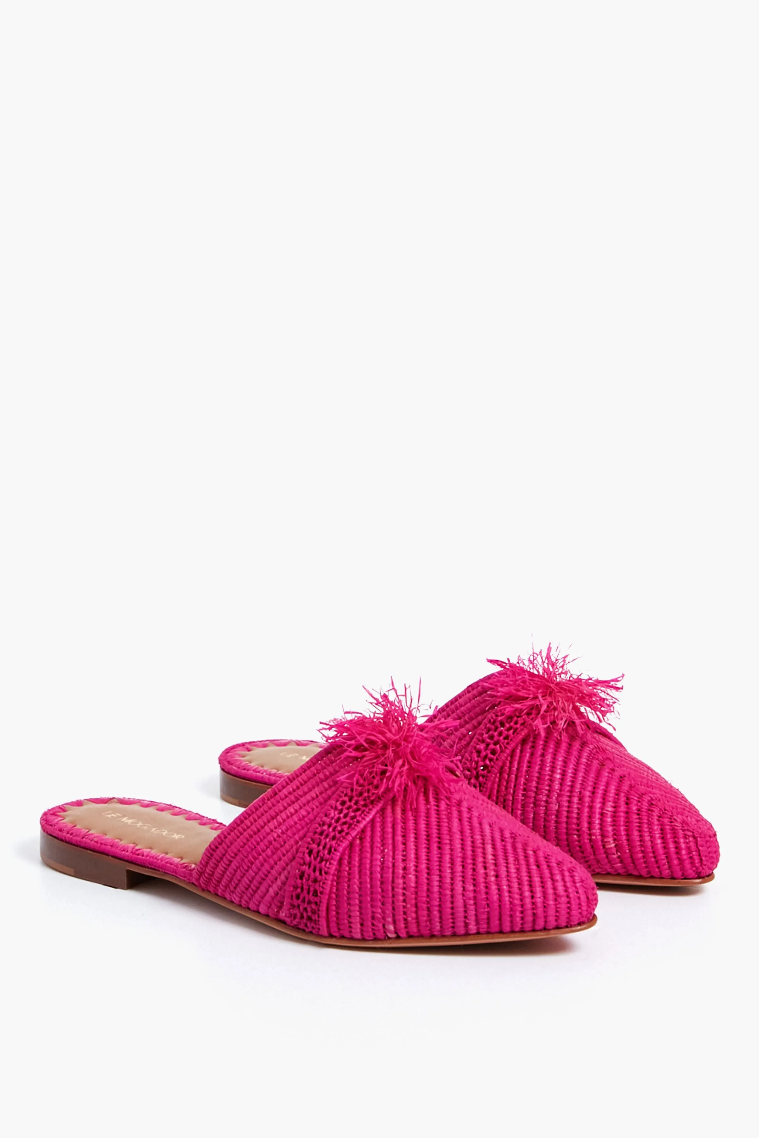 Fuchsia Taormina Mules