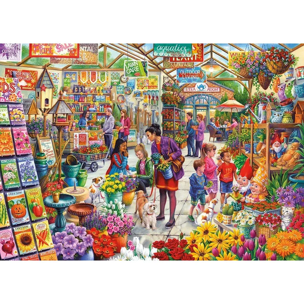 Gibsons 1000 Piece Jigsaw Puzzle - Gardener’s Delight