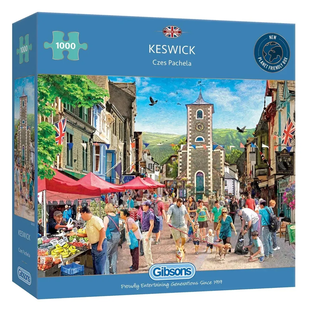 Gibsons 1000 Piece Jigsaw Puzzle - Keswick