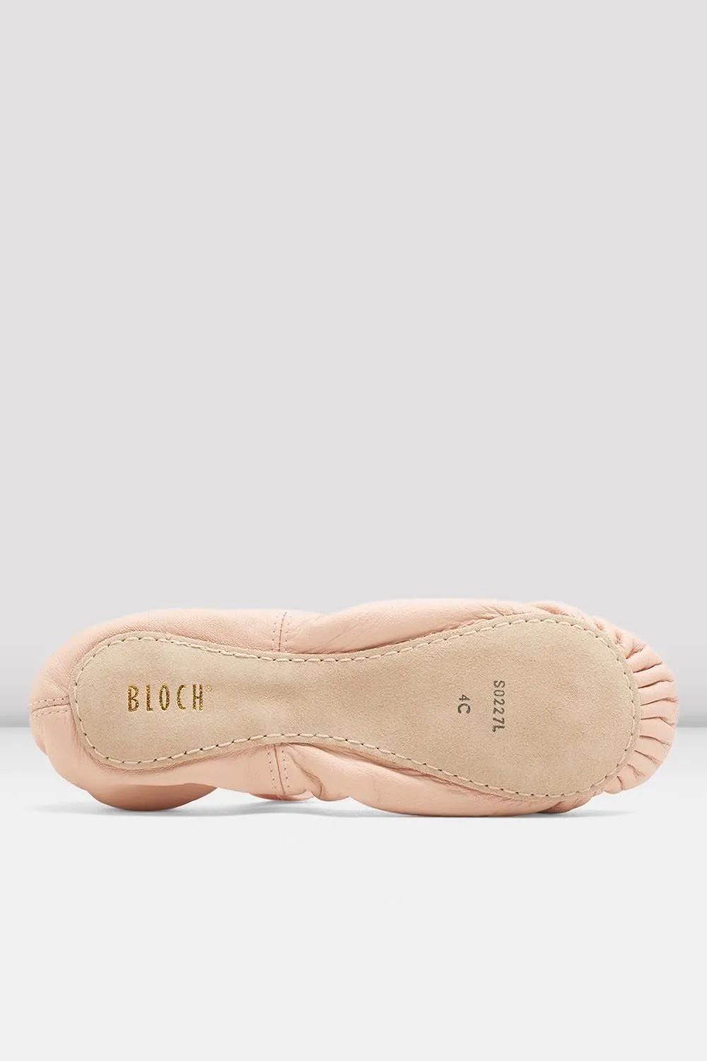 Girls Belle Leather Ballet Shoes