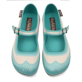 Hot Chocolate Design Classic Brogue - Turquoise