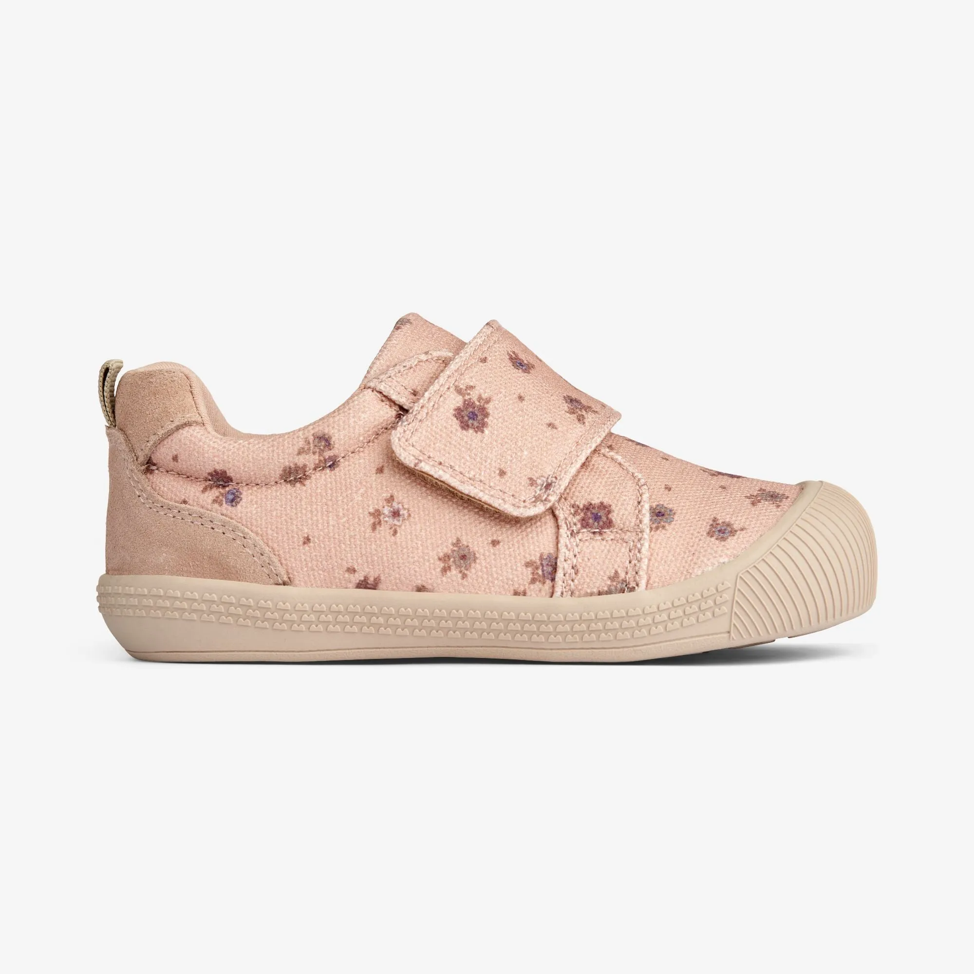 Kei Canvas Velcro | Baby - rose beige flowers