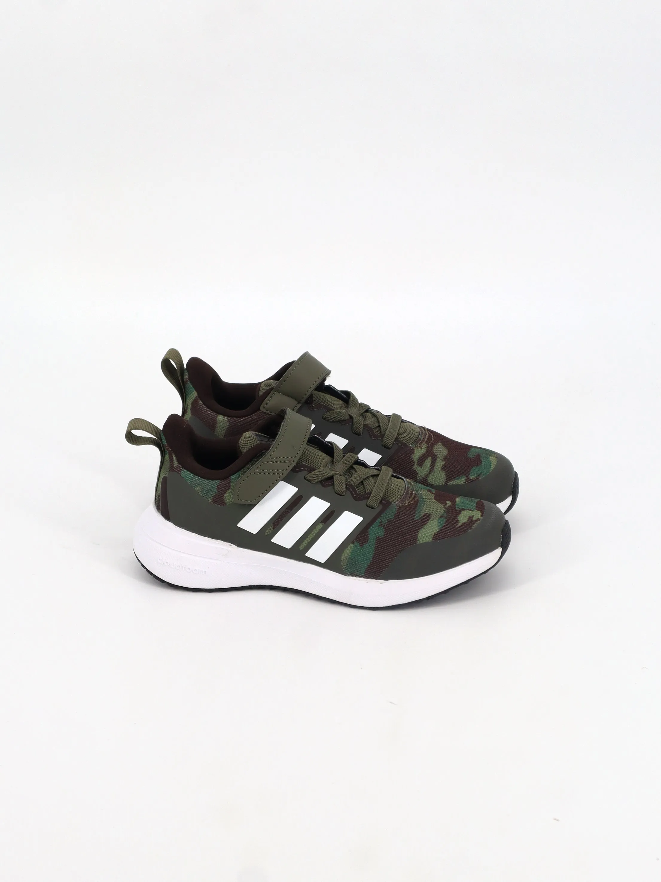 Kids Boy's Camo Printed Trainers,Olive