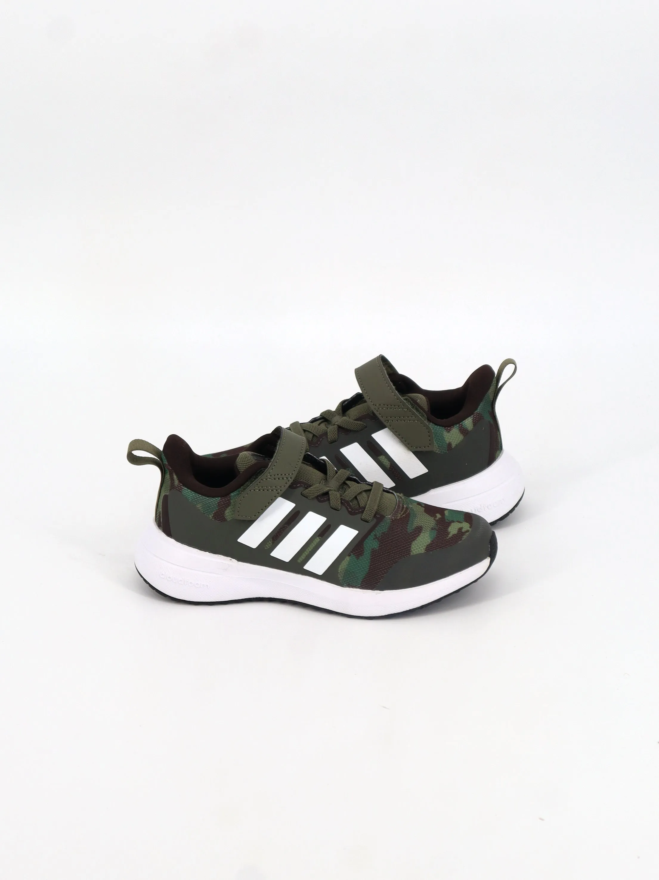 Kids Boy's Camo Printed Trainers,Olive