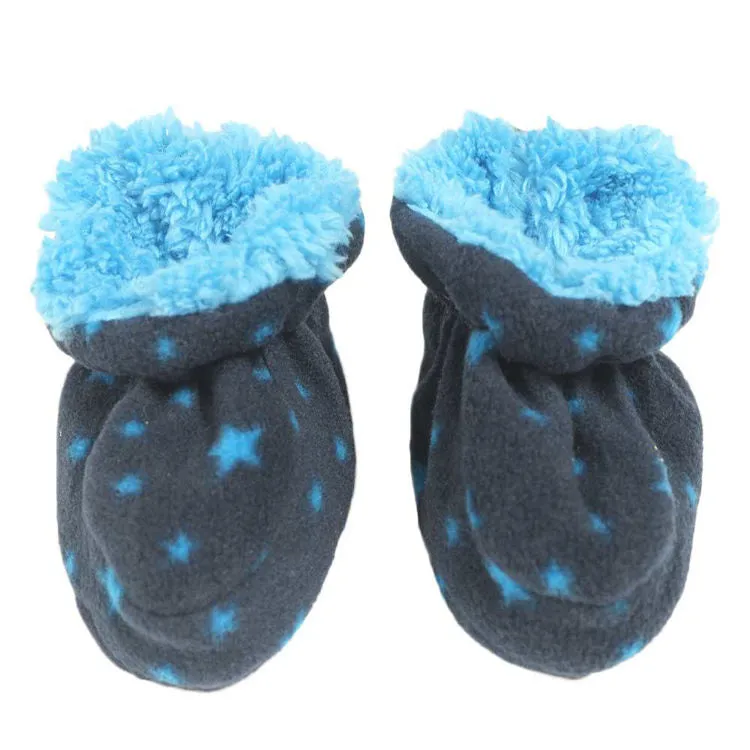 Kid's boy's star printed slippers,Blue