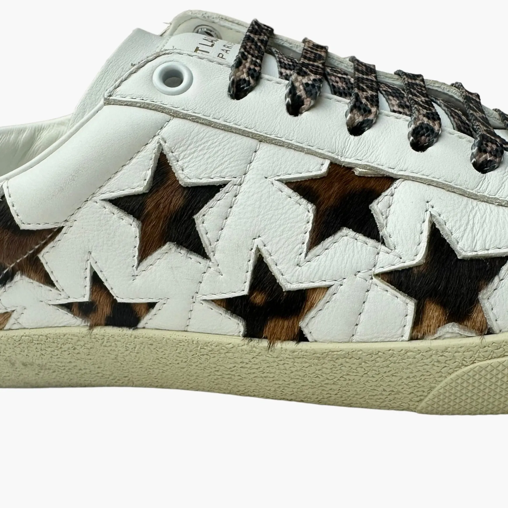 Leaopard Print & Stars Sneakers - 9