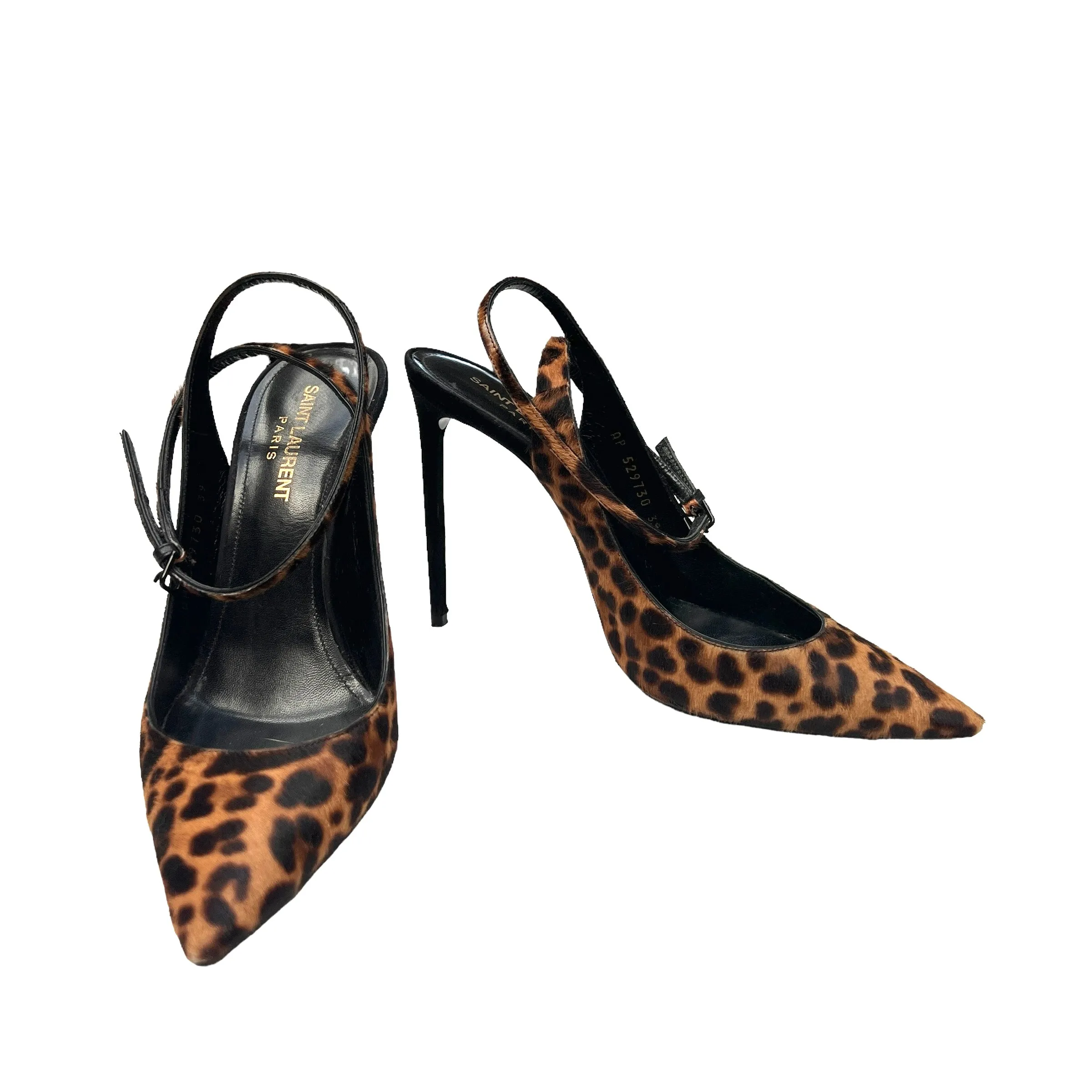 Leopard Printed High Heels - 9