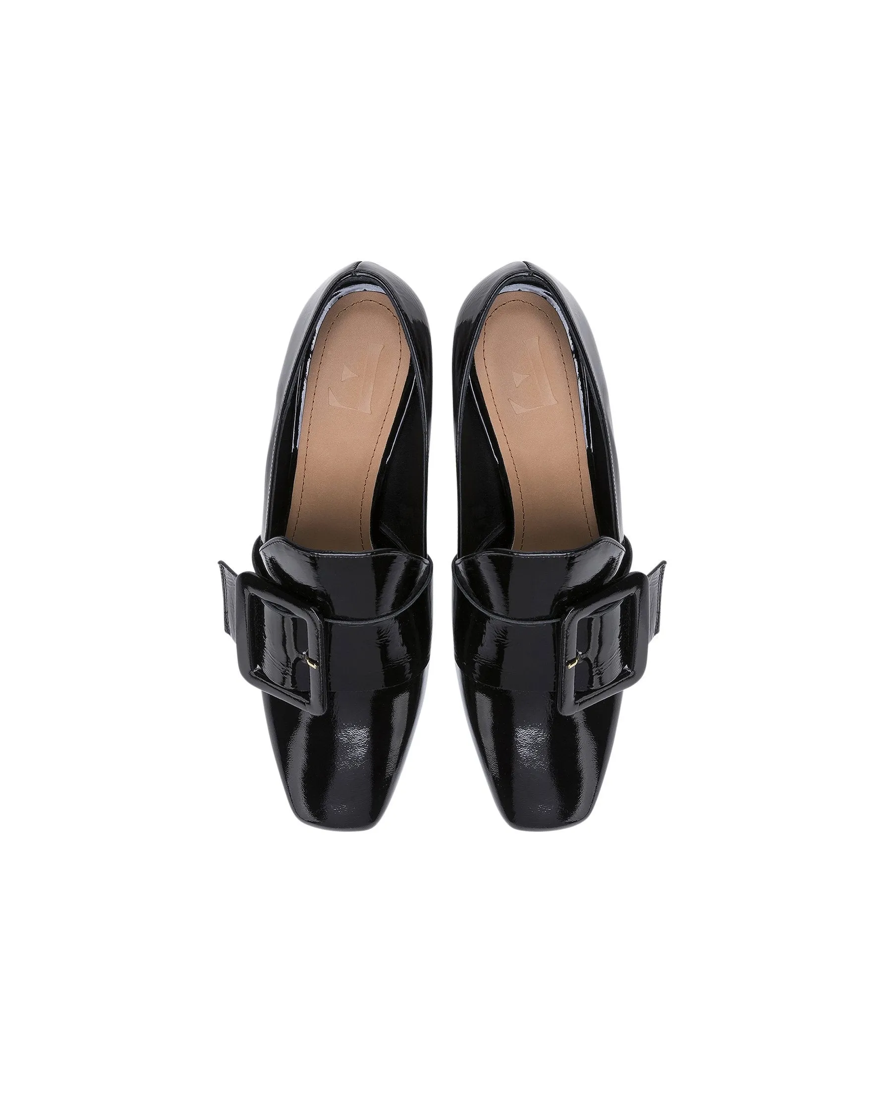 Lily Patent Leather Black Shoes